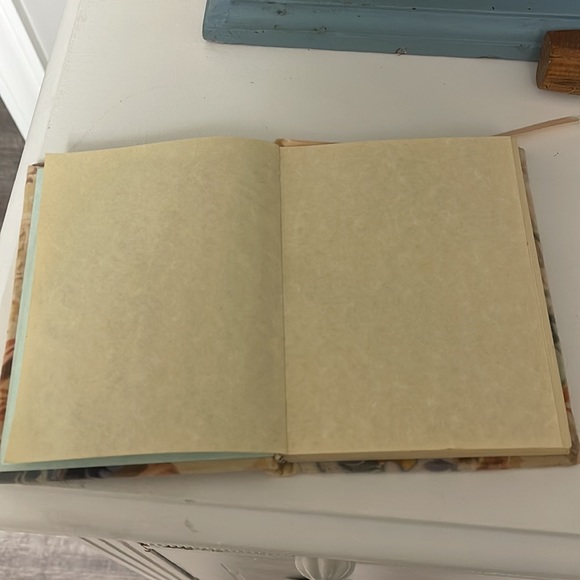 Hand Bound Journal - Velvet Fabric Cover - Picture 4 of 7